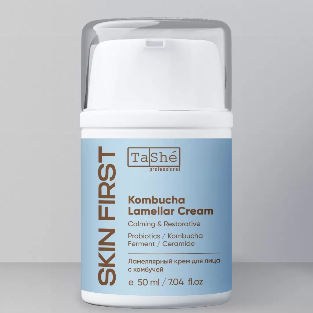 Ламеллярный крем для лица Tashe professional Lamellar kombucha cream
