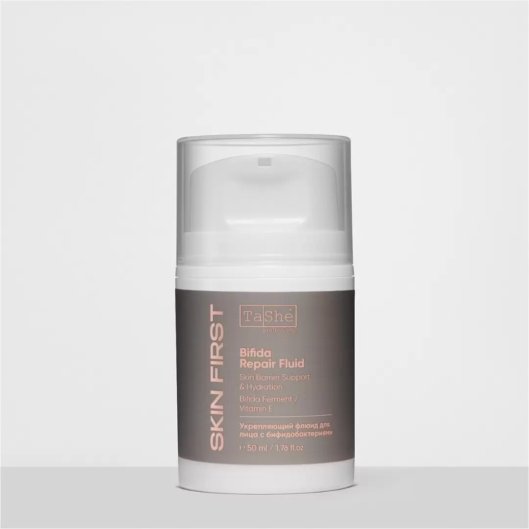 Укрепляющий флюид для лица с бифидобактериями Tashe Bifida repair