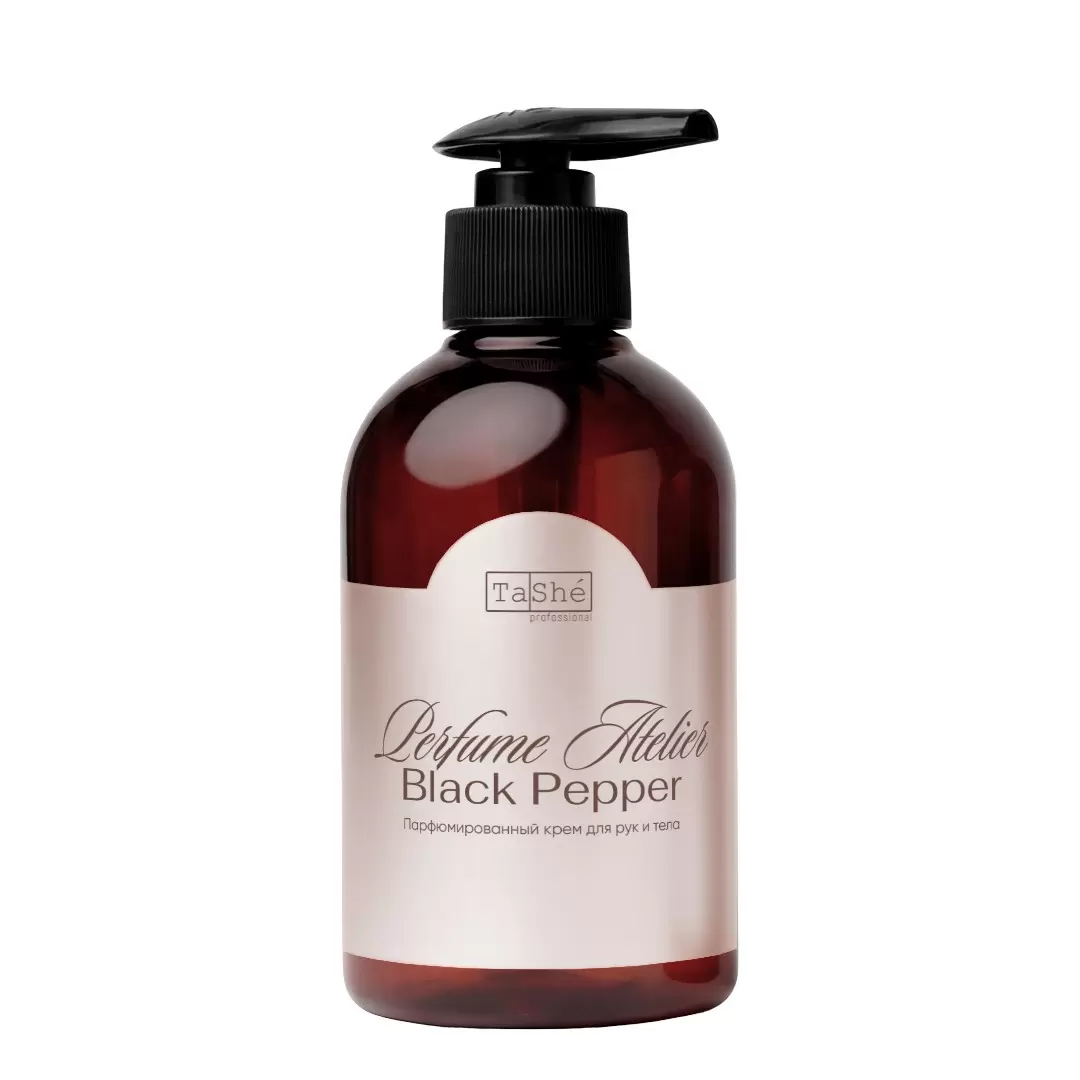 Парфюмированный увлажняющий крем для рук и тела Tashe Perfume Atelier Black Pepper