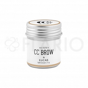 Хна для бровей CC Brow в баночке (светло-коричневый), 5 гр