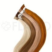 Русские волосы для наращивания Flario 60 см LUX, 1 гр