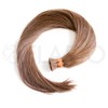 Русские волосы для наращивания Flario 50 см, тон 4.0