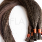Русские волосы для наращивания Flario 60 см, тон 6.0