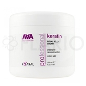 Кератиновая маска для волос Kaaral Keratin Royal Jelly Cream, 500 мл