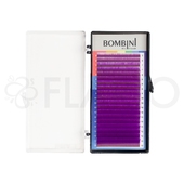 Ресницы Bombini Holi - Фиолетовые - 20 полос Микс (C-0,10 от 5 до 13)