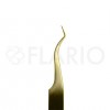 Пинцет для объемного наращивания - Flario S2-Gold