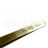 Пинцет для объемного наращивания - Flario S1-Gold